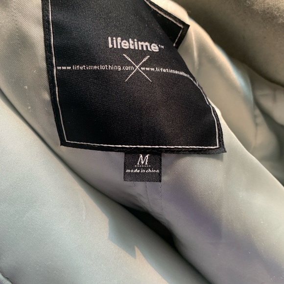 Women’s Medium Wool Peacoat Double-Breasted Cream Collegiate Light Academia Y2K - Picture 7 of 9